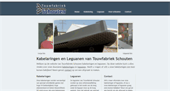 Desktop Screenshot of kabelaringtouw.nl